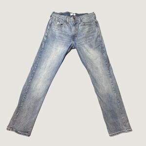 Denizen Jeans Men 33x32 Light Blue 232 Slim Straight WaterLess Stretch Denim
